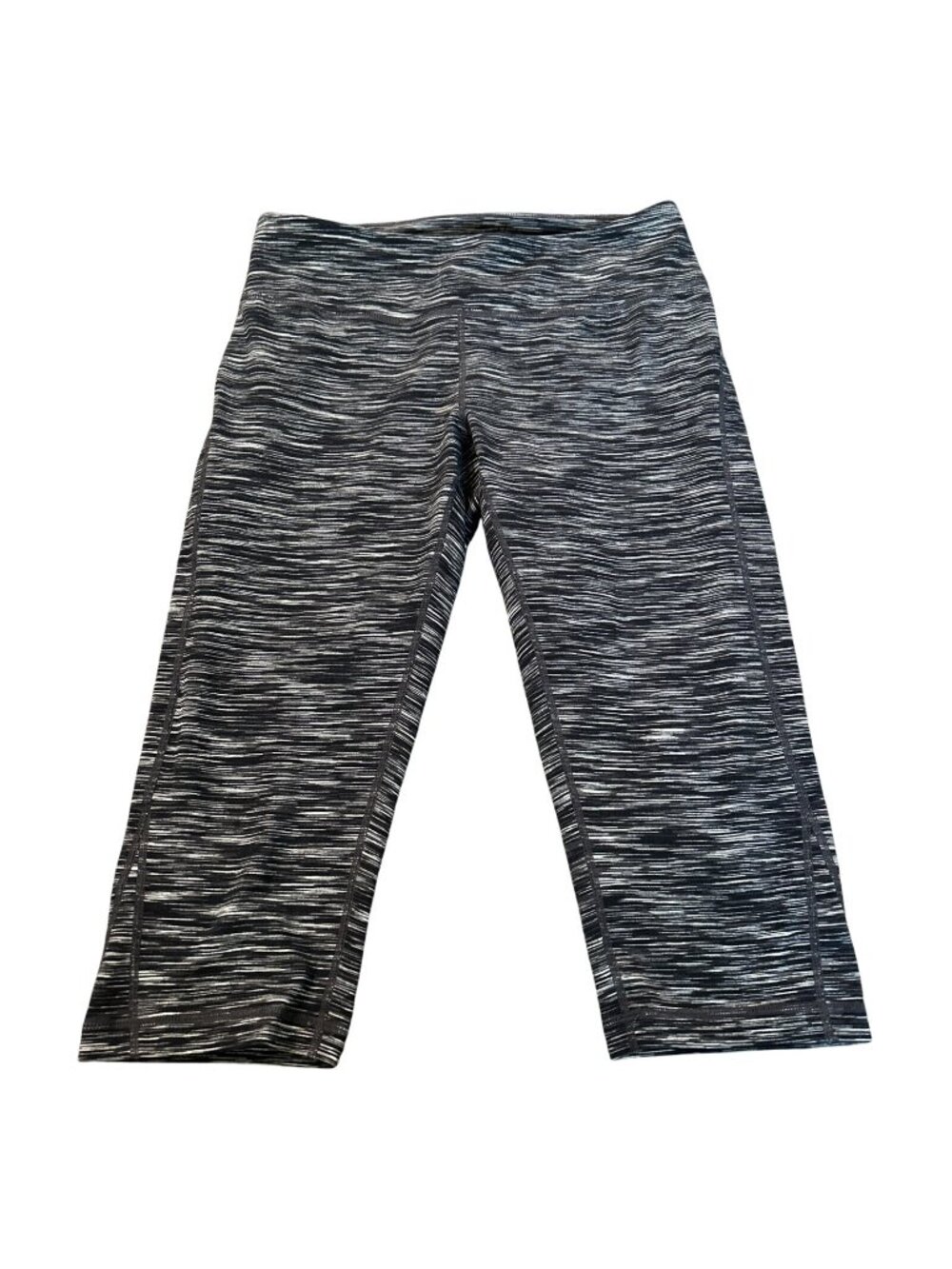 ZELLA Capri Length Leggings Womens Small Heathered Black Yoga
